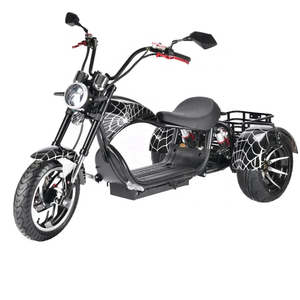 Triciclo Eléctrico Abierto para Adultos con <span class=keywords><strong>Tres</strong></span> <span class=keywords><strong>Ruedas</strong></span> y Neumáticos Grandes, <span class=keywords><strong>Citycoco</strong></span>, Scooter Eléctrico de 3 <span class=keywords><strong>Ruedas</strong></span> y 1000W, Disponible en Almacenes de EE. UU./UE - Product Image 2