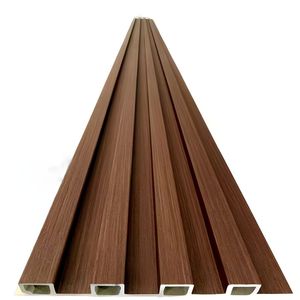 Panneau mural rainuré en WPC de haute qualité, revêtement mural en WPC rainuré, longueur 290 cm, panneau mural en PVC de grande qualité pour l'intérieur - Product Image 1