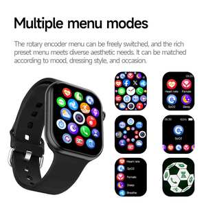 นาฬิกาอัจฉริยะ IW10 หน้าจอสัมผัส น้ำหนักเบา 38 กรัม พร้อม GPS ระบบ SOS ควบคุมการวัดอัตราการเต้นของหัวใจ กันน้ำระดับ IP67 เพื่อชีวิตประจำวันที่สะดวกสบาย - Product Image 3