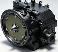 Boîte de vitesses hélicoïdale OEM en acier au carbone de haute qualité YYX(D)15-80 HYYX(D)15-80 avec rapport de réduction 5:1 pour tracteur