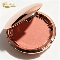 Palette de fards à joues en poudre saisonnière aux couleurs tendance, formule lisse et facile à estomper pour les marques de beauté, fournisseur en gros de marques privées