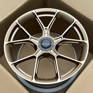 Cerchi Forgiati in Bronzo 911 992 Turbo S da 20 21 22 Pollici Center Lock Racing 5x130 per <span class=keywords><strong>Porsche</strong></span> 911 992 GT3 Panamera <span class=keywords><strong>Taycan</strong></span> - Product Image 2