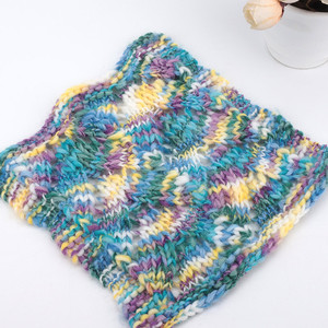 1ply 12 Color 65% Polyester 25% Acrylique 10% Nylon 5% <span class=keywords><strong>Laine</strong></span> mélangée DIY Section Dyed Fancy Big Belly Yarn 50g Ball - Product Image 4