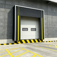 Porte industrielle automatique de haute qualité, porte industrielle à grande vitesse en PVC, joint d'étanchéité
