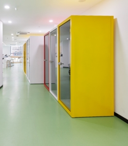 Modular chia sẻ sự riêng tư Acoustic di động di động im lặng cách âm điện thoại gian hàng 2 người các văn phòng Pod - Product Image 5