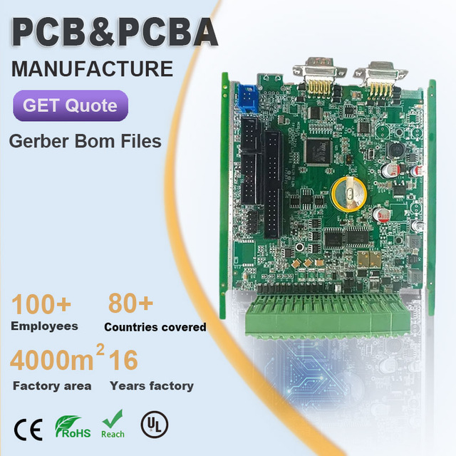 Shenzhen Custom PCBA Service for RoHS Certified Factory Support PCB Design Gerber Bom DFM Service PCB Assembly Manufacturer 1-58
