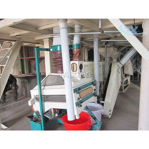 Usine complète de mouture de maïs électrique 50t/24h automatique avec dégermeur et moulin à rouleaux pour la farine d'ugali - Product Image 6