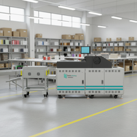 Nueva Máquina Encuadernadora de Libros Automática de 1800W de Alta Resistencia con Pegamento Termofusible, 1200 Ciclos/Hora, 220V, 1 Año de Garantía, Equipo de Post-Impresión