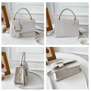 I-0306 Women's Fashion PU Leather Luxury Shoulder Sling Bag Zipper Closure <b>Candy</b> Eco-Friendly 1-1.9L Capacity Polyester Lining - Product Image 6