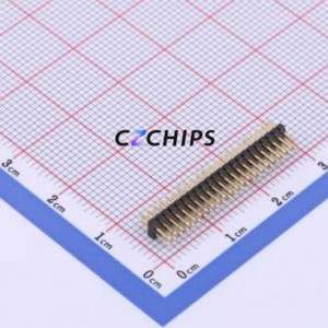 X1321WV-2x22J-C30D23 Pin Header Through hole Component (THT),P=1.27mm Connector 2x22P 1.27mm 1.27mm Pin Header - Product Image 1