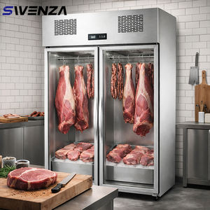 <span class=keywords><strong>Congelador</strong></span> de Carne de Acero Inoxidable SS304 de Grado Alimenticio para Supermercado, Refrigerador <span class=keywords><strong>Vertical</strong></span> para Carnes - Product Image 1