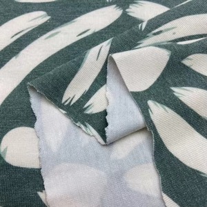 Tissu jersey TR Whale Point Intelligent Manufacturing 200GSM 62/64, impression numérique, tricot extensible, motif personnalisable - Product Image 2
