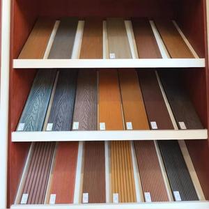 Hiện đại co-đùn chất lượng tốt Composite <span class=keywords><strong>WPC</strong></span> <span class=keywords><strong>decking</strong></span> không thấm nước và cứng mặc cho Patio hoặc ngoài trời hạt gỗ kết thúc - Product Image 3