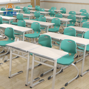 جملة أثاث تعليمي عالي الجودة: طقم مكتب وكرسي للطلاب للمرحلة الثانوية - Product Image 2