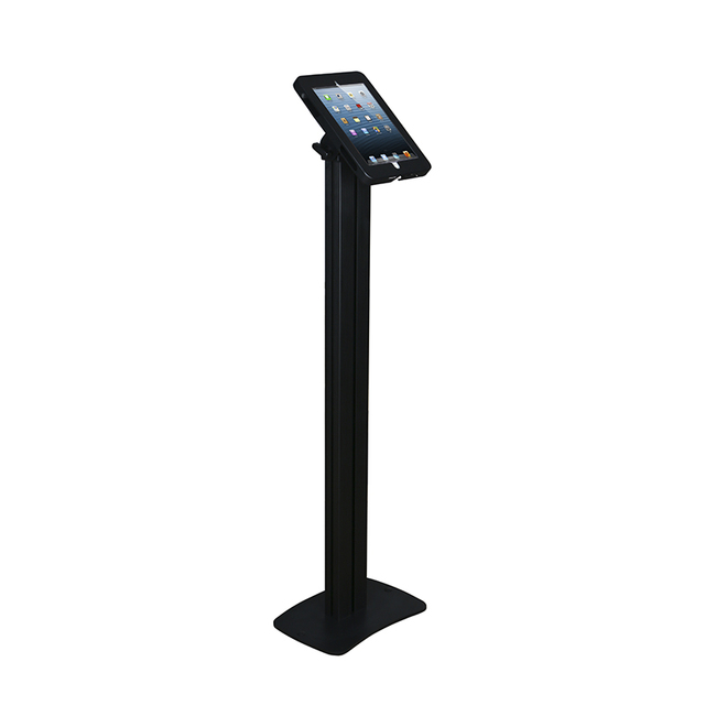 Adjustable Aluminum Tablet Floor Stand Holder 360 Degree Rotating Handfree Anti Thief for ipad Tablet Pc Floor Stand Holder