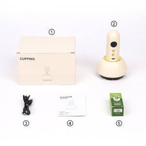 Máquina de <span class=keywords><strong>Terapia</strong></span> de Vacío Directo de Fábrica, Juego de Electrodos Eléctricos para Ventosas, Electroterapia de Ventosas - Product Image 6