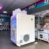 Machine distributrice de crème glacée commerciale automatique multi-prises carrée 220V/110V, nouvelle, pour la vente en gros, fabriquée en usine, modèle Naughty Dog