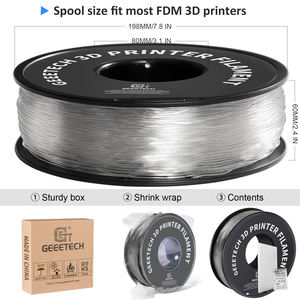 Filament <span class=keywords><strong>TPU</strong></span> flexible <span class=keywords><strong>GEEETECH</strong></span> 1,75 mm Filament <span class=keywords><strong>TPU</strong></span> 95A pour imprimante 3D Bobine de 1 kg - Product Image 6