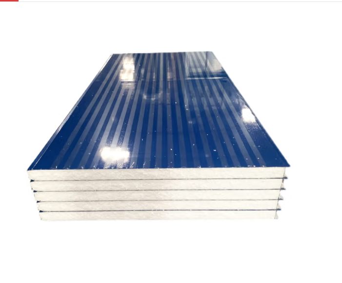 Heat Insulation External Wall Cladding Metal Siding Prefab House Eps/Pu ...