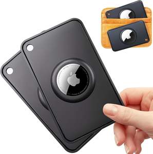 Porte-cartes portefeuille ultra mince airtag pour AirTag Tag Card <span class=keywords><strong>Flex</strong></span> Credit Card Wallet Case Holder for AirTag for Purse Handbag Backpack - Product Image 4