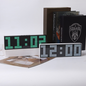 Đồng hồ <span class=keywords><strong>LED</strong></span> độ nét cao-Giám sát nhiệt độ và độ ẩm, đồng hồ đếm ngược | cho phòng ngủ, phòng khách, văn phòng & Nghiên Cứu - Product Image 1