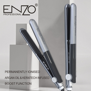 Piastra per Capelli Professionale <span class=keywords><strong>ENZO</strong></span> con Display LCD e Riscaldamento PTC, Strumento Elettrico per Styling Rapido per Auto e Uso Domestico - Product Image 3
