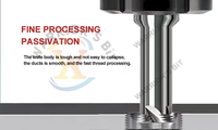 Fraise à fileter CNC Warrior's Bit haute précision en carbure revêtu AITin, 3/4 cannelures, M1.0-M8 pour fraisage de métaux (ODM/OEM)