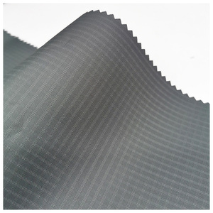 Tela oxford a cuadros impermeable, <span class=keywords><strong>200D</strong></span>, recubrimiento de PU ripstop, poliéster, rejilla de tres cables, tela oxford para bolsa/equipaje/tienda - Product Image 2