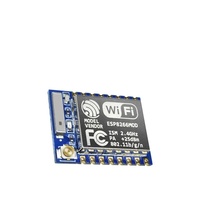 Modul Nirkabel Serial LXD ESP8266 ESP 07 ESP 07S ESP M1 FCC CE Pelindung Logam dengan Protokol 802.11b/g/n untuk IoT