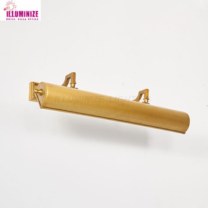 Lámpara <span class=keywords><strong>de</strong></span> <span class=keywords><strong>Pared</strong></span> LED E26 para <span class=keywords><strong>Cuadros</strong></span>, Aplique <span class=keywords><strong>de</strong></span> Latón <span class=keywords><strong>con</strong></span> Cuerpo <span class=keywords><strong>de</strong></span> Cobre para Baño y Biblioteca - Product Image 4