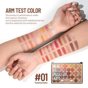 Fard à paupières multifonctionnel tout-en-un 36 couleurs mat et nacré longue tenue pour le maquillage transfrontalier – En stock - Product Image 4