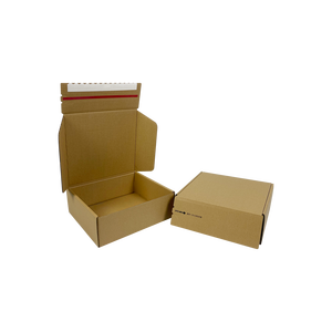 Tùy chỉnh tự dính dây kéo khóa quần áo vận chuyển hộp giấy <span class=keywords><strong>kraft</strong></span> sóng Matt cán cho quần may mặc thư Bưu Chính - Product Image 5