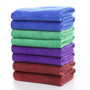 China Fabriek Groothandel Aangepaste Microfiber Gezicht Handdoek Inslag Breien Handdoek Voor Gezicht, Haar, Salon En Hotel. 35X75Cm