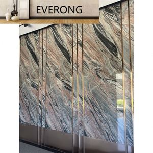 Tự nhiên Trung Quốc juparana đa Đỏ <span class=keywords><strong>Granite</strong></span> nhiều màu đỏ hạt <span class=keywords><strong>Granite</strong></span> với ngẫu nhiên đen grey tĩnh mạch lớn tấm gạch - Product Image 6