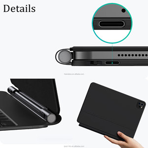 Mới Đến Có Thể Sạc Lại Ma Thuật Bàn Phím Cho iPad Pro 11 Không Khí 5 & 2022 Từ Tính Kết Nối USB Đèn Nền Cảm Ứng Giao Diện Không Dây - Product Image 6