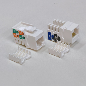 Precio de Fabricante, Conector Modular CAT5E RJ45 de 90 Grados, Cable de Red UTP, Keystone Jack - Product Image 2