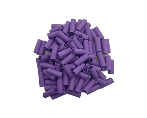 กรวยกระดาษสีม่วงประดับพู่ห้อยตกแต่งแบบม้วน แพ็คใหญ่ - Product Image 4