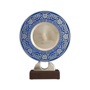 Factory Direct Sale Metal Embossed Commemorative Plate Custom Alloy Award Plate Trophy Decoration