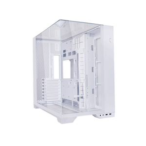 Boîtier PC compact LIAN LI O11 VISION, tour moyenne, compatible M-ATX/ATX/Mini-ITX, support de carte graphique en acier de 408 mm, côté ouvert - Product Image 2