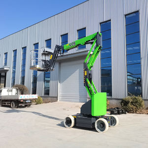 Hochwertige 9,3 m 200kg elektrische selbst fahrende Ausleger bühne Hubarbe its bühne Man <span class=keywords><strong>Lift</strong></span> Gelenk ausleger für den Bau - Product Image 2