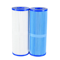 Cartouche filtrante plissée de remplacement pour système de filtration d'eau de piscine, spa et bain à remous