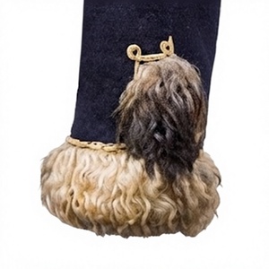 Men's Hussar Jacket <b>Woolen</b> Uniform Jacket Fur Trim Gold Braid Regular Fit for Reenactment Costume - Product Image 5