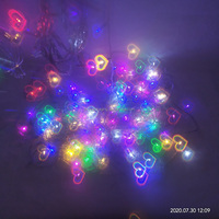 Conception personnalisée de feux d'artifice en carton Fête Papier 3D Lunettes de diffraction et verres feux d'artifice 3d en forme de cœur