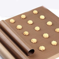 Feuille de Téflon PTFE résistante aux hautes températures, toile de cuisson en Téflon, tissu haute température pour four de cuisine