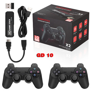 YE X2 cộng với TV Trò chơi giao diện điều khiển GD10 cộng với nâng cấp chất lượng cao 64GB 30000 <span class=keywords><strong>video</strong></span> 2.4 Gam Gamepad AAA pin TF Thẻ Đóng gói hộp cho - Product Image 2