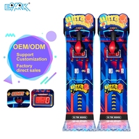 Machine de Jeu d'Arcade de Boxe Personnalisée Testeur de Force Électronique Dynamique