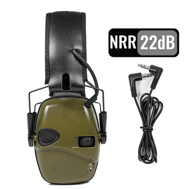WANZHUO Tactical Factory Price Hunting Shooting Noise Reduction Noise Cancelling Foldable Intrinsically Safe protection