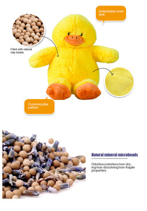 Kids Gift Teddy <strong>Bear</strong> Animal Microwave Heating Stuffed Toy Weighted Sensory <strong>Plush</strong> Toy For Kids Relieve Anxiety - Product Image 6