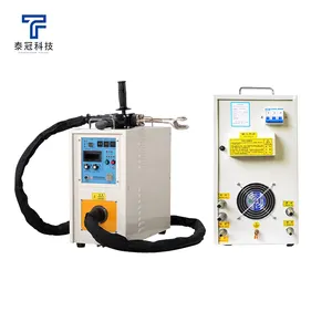 15KW Igbt High Frequency Portable Handheld Copper Tube Induction Heating Machine Heater Price For Metal Welding