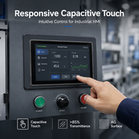 TMK 5 Inch Industrial Touch TFT LCD Display 800x480 IPS RGB 24-bit Interface Capacitive Embedded Screen for HMI Control Panel